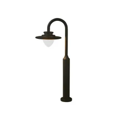 LED-gadelampe Texas, IP54, grafitfarvet, højde 80 cm