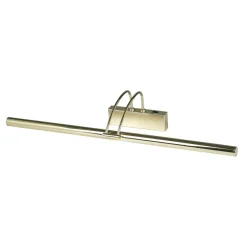 LED-gallerilampe Piktura, poleret messing