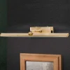 LED-gallerilampe Suren i antik messing, 50 cm