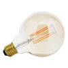 LED-globepære E27 G95 6 W ravgul 2.200 K, dæmpes