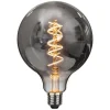LED-globepære E27 2 W G125 Decoled Spiral Smoke