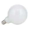 LED-globepære E27 9W G125 2.700 K opal, kan dæmpes