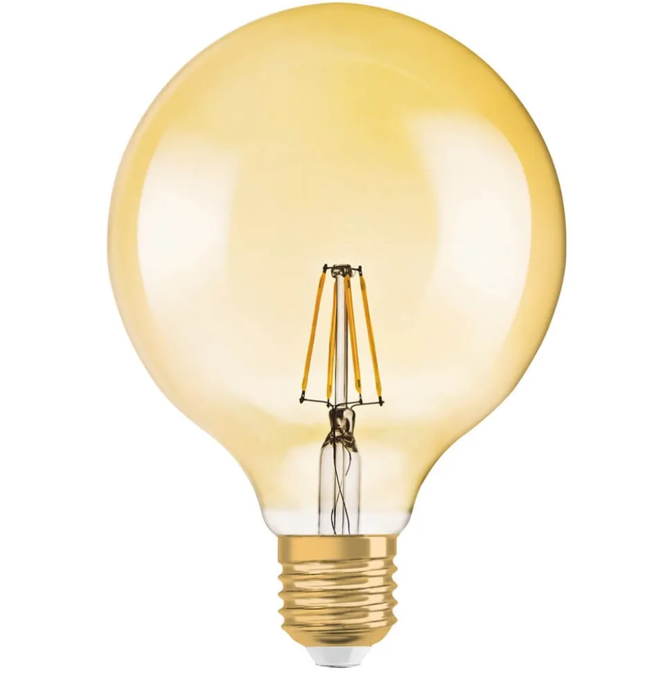 LED globepære Gold E27 2,5W varmhvid 220 lumen