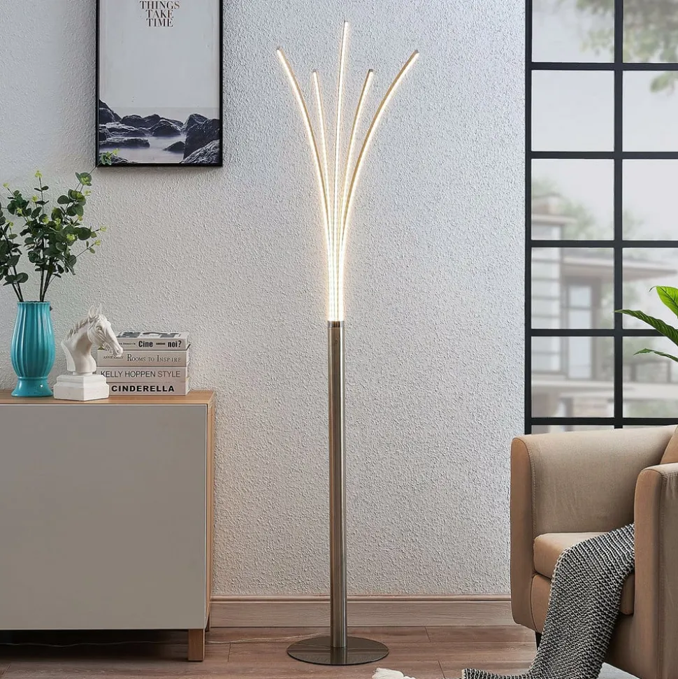 LED gulvlampe Boba med flere rammer
