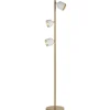 LED-gulvlampe Dome hvid