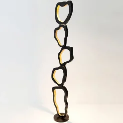 LED-gulvlampe Infernale, fem pærer