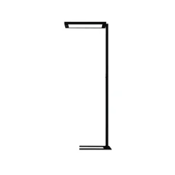 LED-gulvlampe Lavigo Core DPS 12500/840/R/G1 sort, sensor
