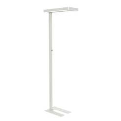 LED-gulvlampe MAULjaval, hvid, 196 cm, dæmpbar, fod