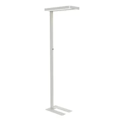 LED-gulvlampe MAULjuvis, hvid, 196 cm, fod, dæmpbar