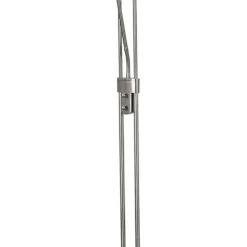 LED-gulvlampe Mor & Barn, sølv, læselampe, dæmpbar