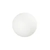 LED-gulvlampe Oh!, Ø 28 cm, E27, polykarbonat, hvid