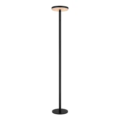 LED-gulvlampe 36508, sort, aluminium, CCT, IP54
