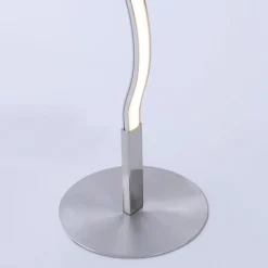 LED-gulvlampe Wave 3.000K 120 cm stål