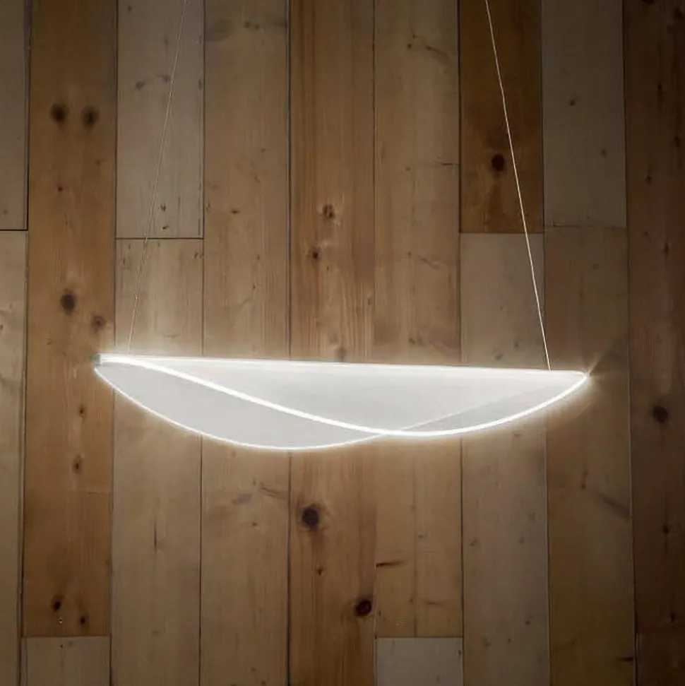 LED-hængelampe Diphy, 76 cm, DALI-dæmpbar