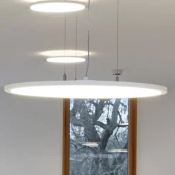 LED-hængelampe FL Round 777 PL OP on/off 44W 830