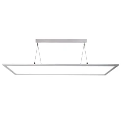 3422 LED-hængelampe, kantet, Dip-Switch, aluminium