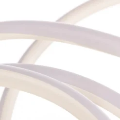 LED-hængelampe Loca, plast, hvid, 56 W, længde 70 cm