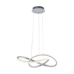 LED-hængelampe Maria, dæmpbar, aluminium