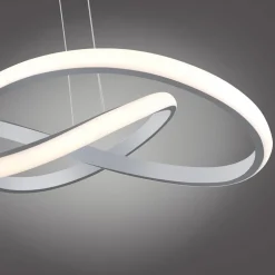 LED-hængelampe Maria, dæmpbar, aluminium
