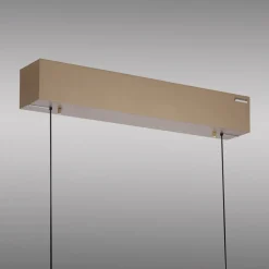 LED-hængelampe PURE E-Popup, bronze, glas, CCT, 18-flg.