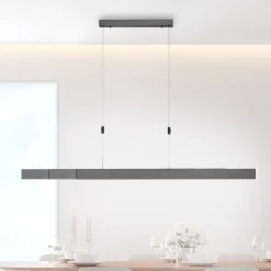 LED-hængelampe PURE Moto, platin, dæmpbar, CCT