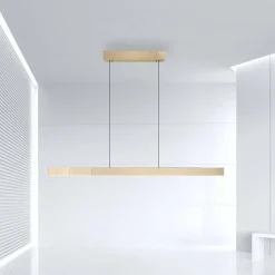 LED-hængelampe PURE Moto-Rise, imperial gold, aluminium, CCT