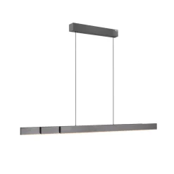 LED-hængelampe PURE Moto-Rise, platin, aluminium, CCT