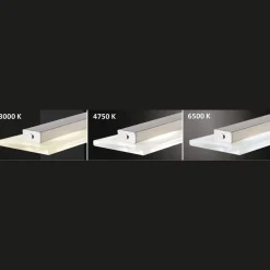 LED-hængelampe Tenso, nikkel, 64 cm, metal, CCT, dæmper
