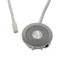 LED-indbygget møbelspot AR 35, 3.000 K Ø 4 cm stål aluminium 24 V