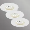 LED-indbygningslampe Attach Dim, IP44, sæt med 3, hvid