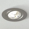 LED indbygningslampe Rico 6,5 W børstet stål