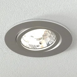LED indbygningslampe Rico 6,5 W børstet stål