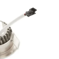 LED indbygningslampe Rico 6,5 W børstet stål