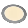 27636 LED-indbygningspanel, flad, rund, 12 W