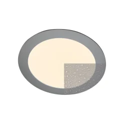 27636 LED-indbygningspanel, flad, rund, 12 W