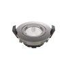 LED indbygningsspot Diled, Ø 8,5 cm, 6 W, Dim-To-Warm, krom