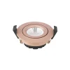 LED indbygningsspot Diled, Ø 8,5 cm, 6 W, Dim-To-Warm, rosé