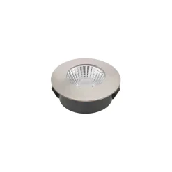 LED-indbygningsspot Diled, Ø 6,7 cm, Dim-To-Warm, stål