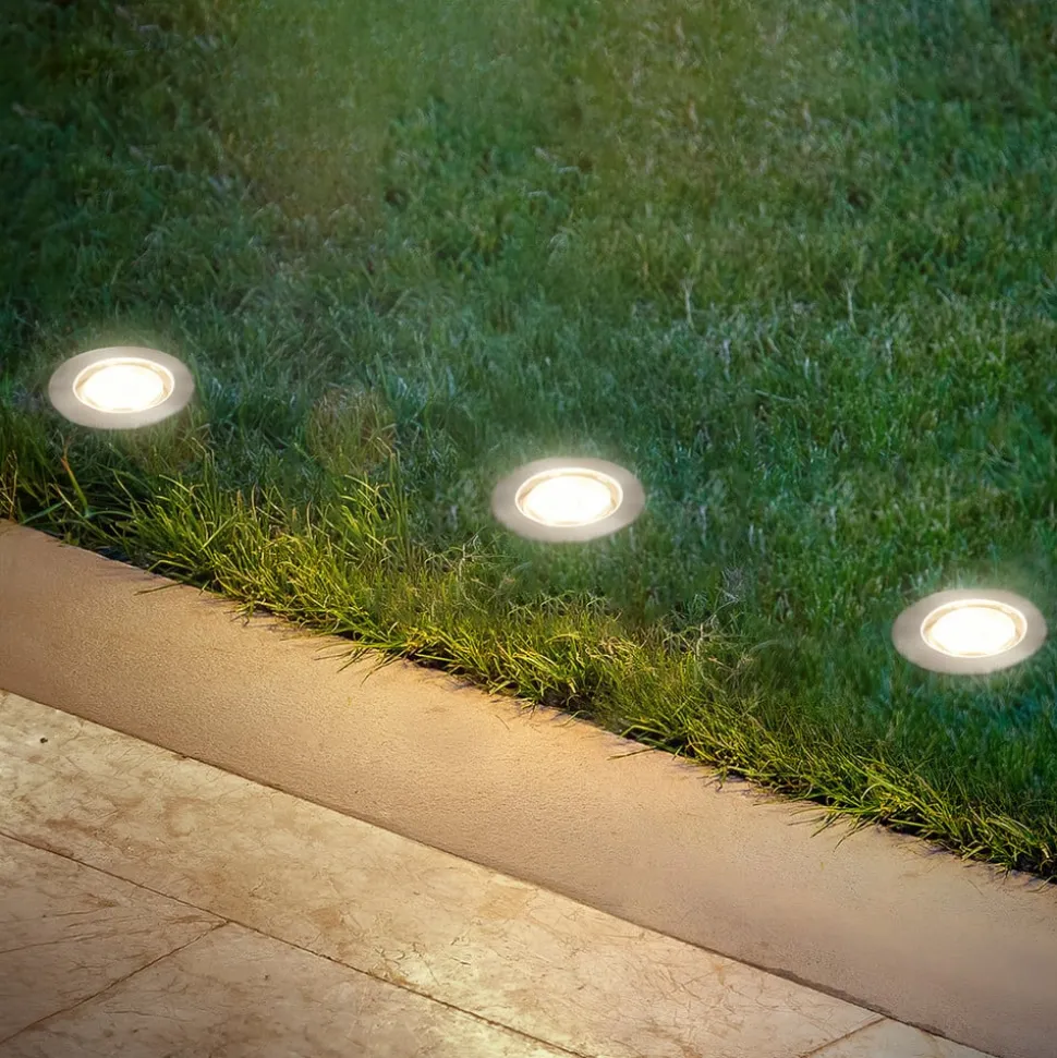 LED-indbygningsspot 3916032 IP67 12 V 3-delt startsæt Ø 4,5 cm potte