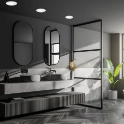LED-indbygningsspot 7597 3sæt IP65 4.000 K hvid