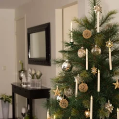 LED-juletræslys kabelløs, ekstra sæt 16 cm