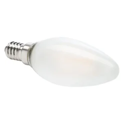 LED-kerte E14 4 W 2.700 K, 3 stk, 470 lm, mat