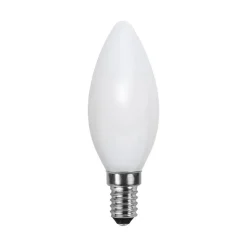 LED-kertepære E14 2.700K, opal, Ra90 3W