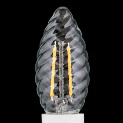 LED-kertepære E14 3 W 2.700 K Filament drejet