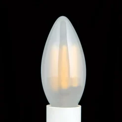 LED-kertepære E14 4,5 W 827 mat indvendigt dæmpes