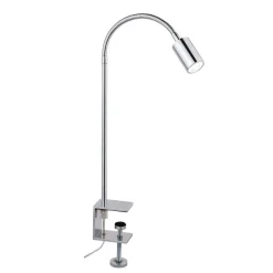 LED-klemmelampe Karen med afbryder