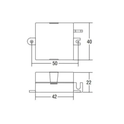 LED-konverter, 6 W, 250mA CC, 230VAC til 2-23VDC