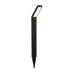 LED-lampe med jordspyd 3796015, sort, plast, CCT