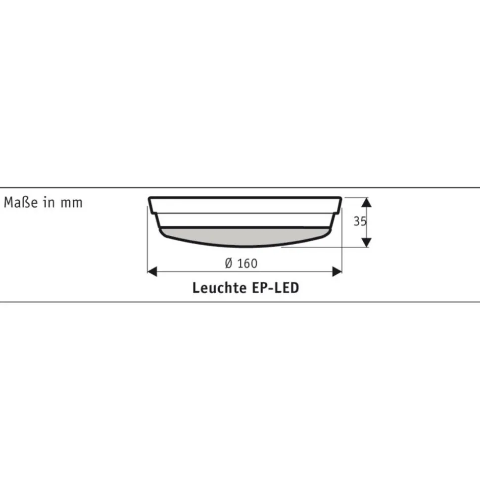 LED lampe til Eco Plano II, bronze