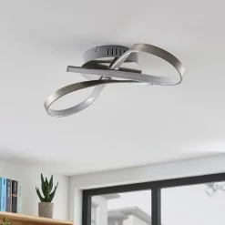 LED loftlampe Alana i sløjfe form